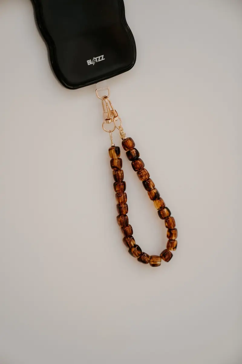 Telefoonkoord Marielle bruin 2981