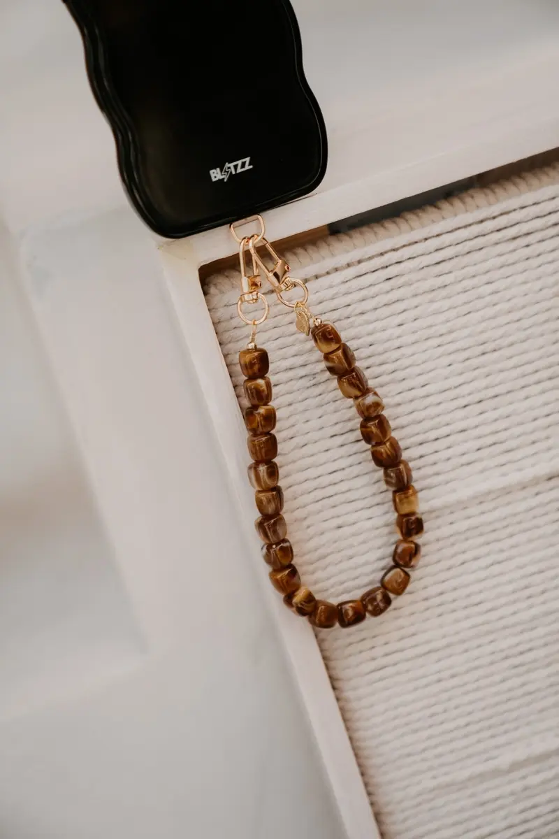 Telefoonkoord Marielle taupe 2981