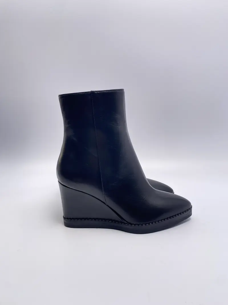The Seller boots sleehak zwart