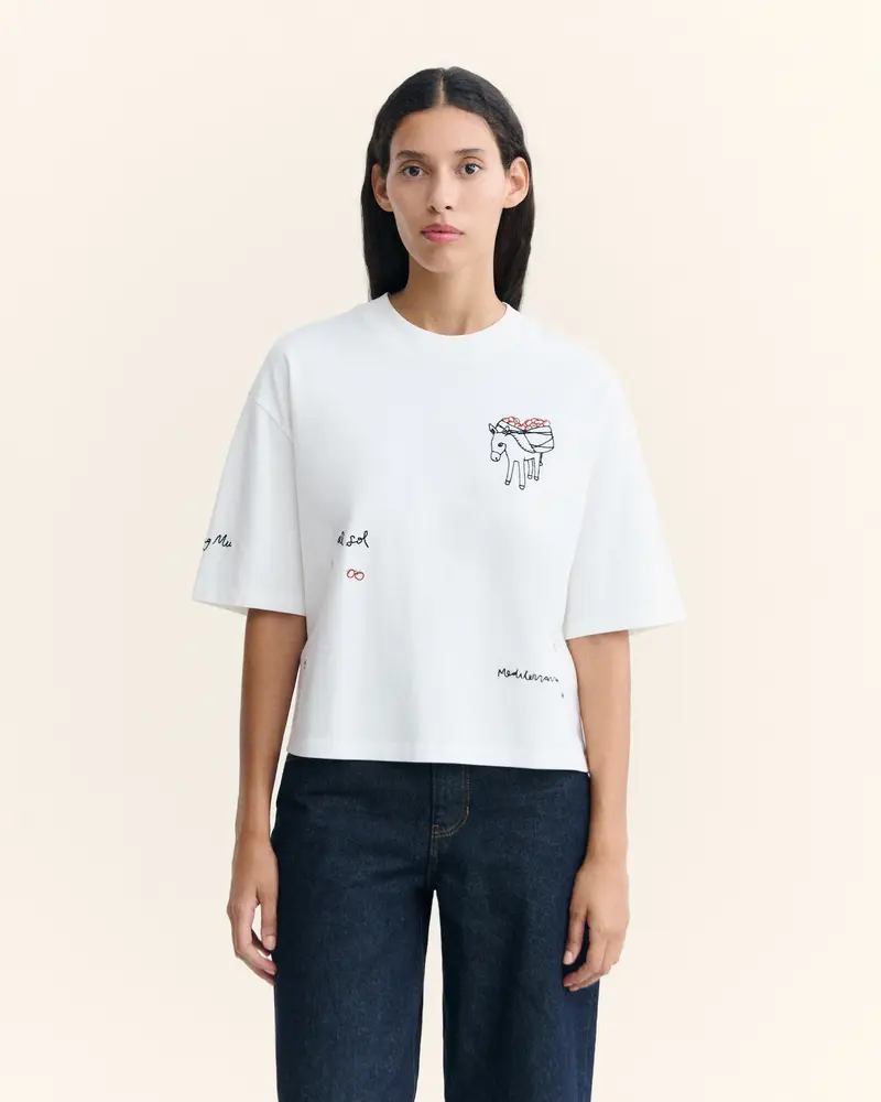 Tomatera White Lena Tee