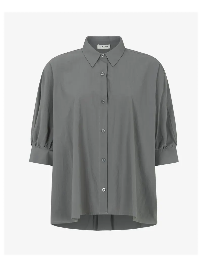 TOODAY Anabel Oversize Shirt dark grey