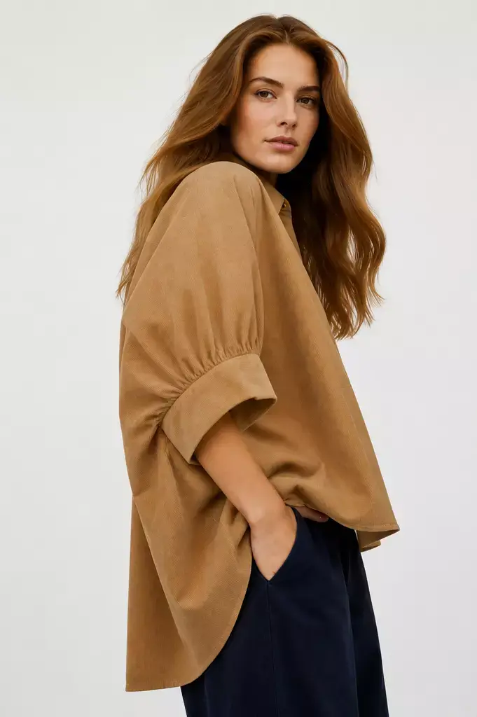 TOODAY Dove oversized shirt Sandy