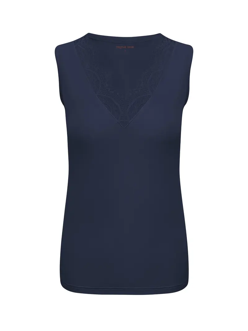 Top Cashmere mouwloos