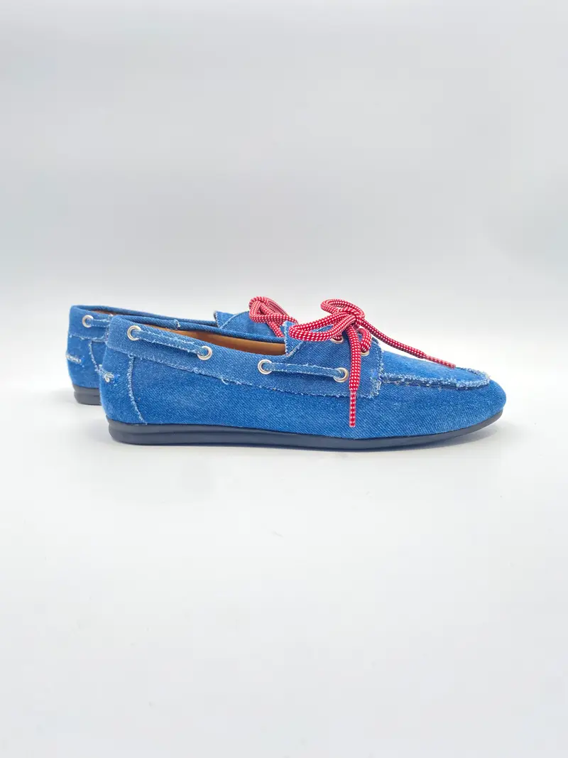 Toral moccasin nahua denim tejano california
