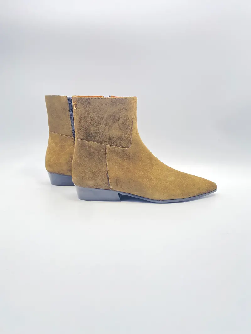 Toral tl-Belinda Musgo green suede
