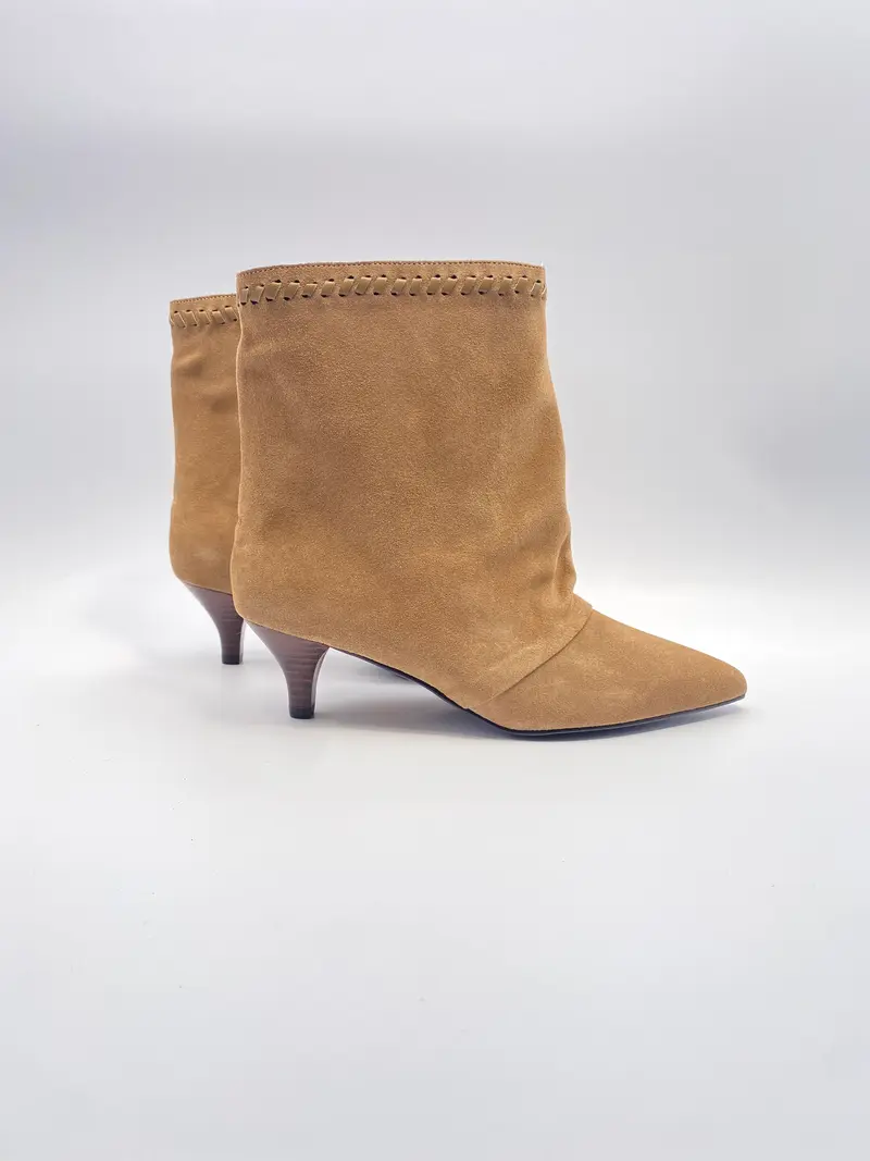 Toral tl-Maeve cow suede sander taupe