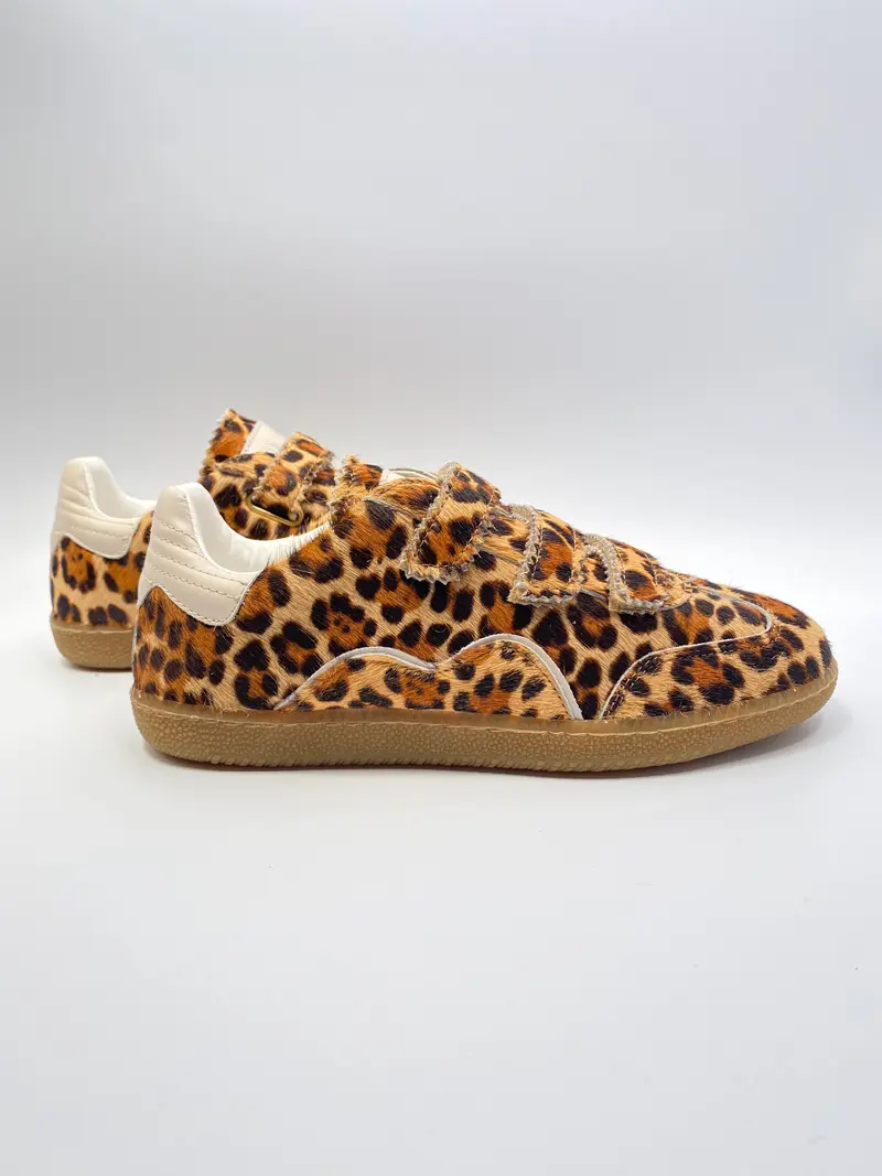 Toral TL-REM pony leopard sneaker klittenband