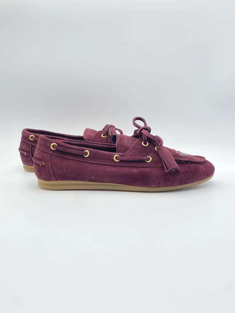 Toral tl-shima moccasin voley medoc gold bordeaux