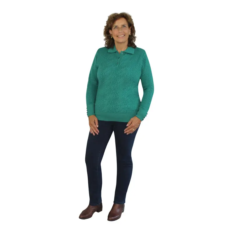 Trui Lake Jacquardstructuur Uni