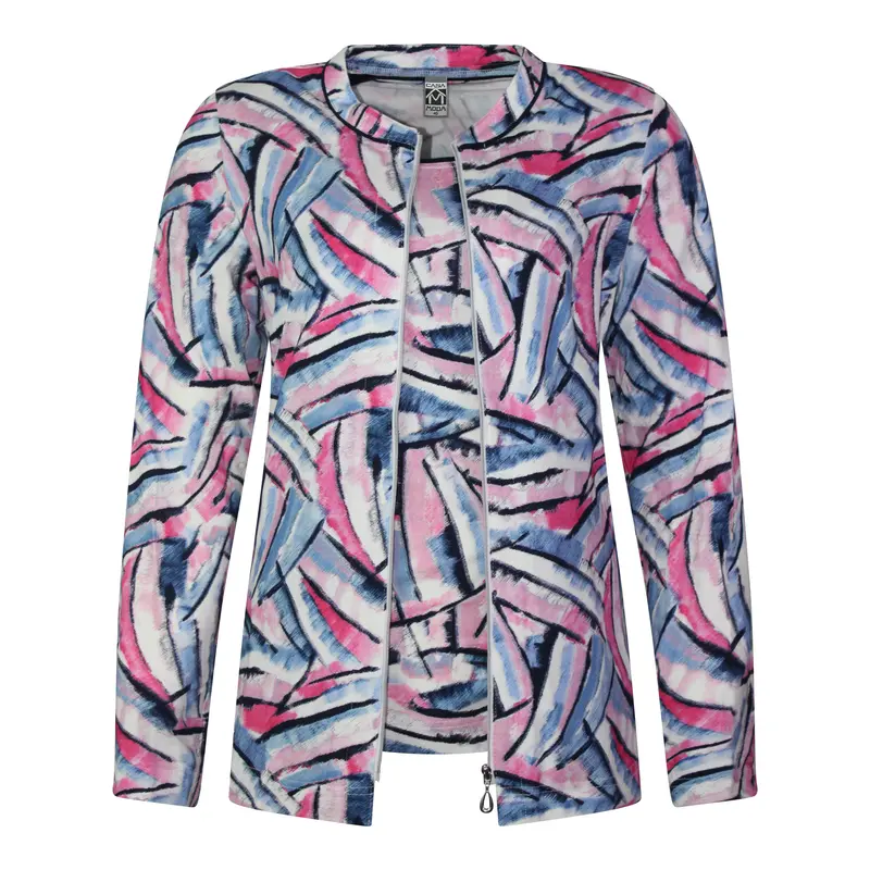 Twinset Fuchsia Blue Navy Art Print