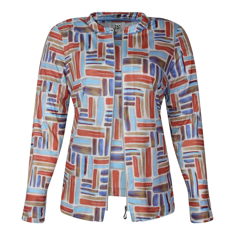 Twinset Terracotta Blue Blok