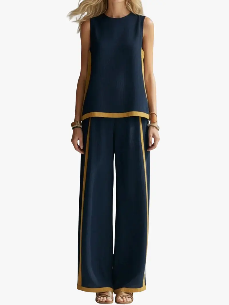 TWO-TONE SET FOR WOMEN