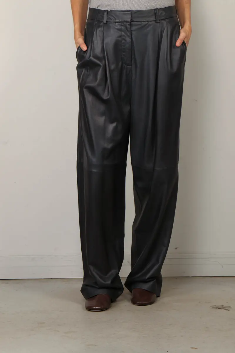 TWP - Broek - Leather Ivy - Midnight