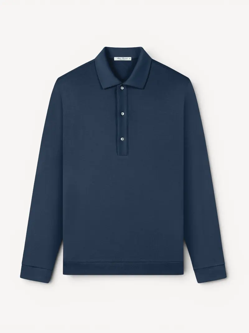 Urpima Sea Island® LS Polo - Blauw