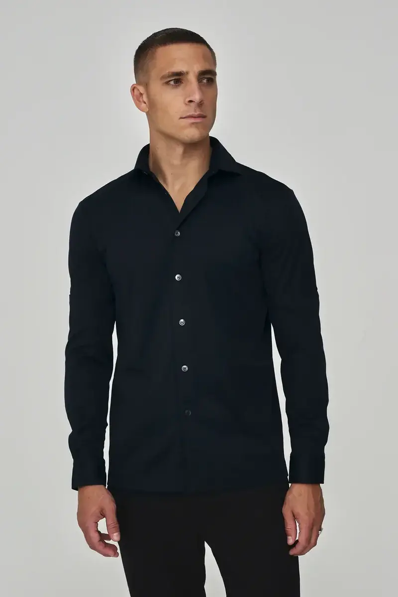 VALENZA Shirt Shirt L/S Navy