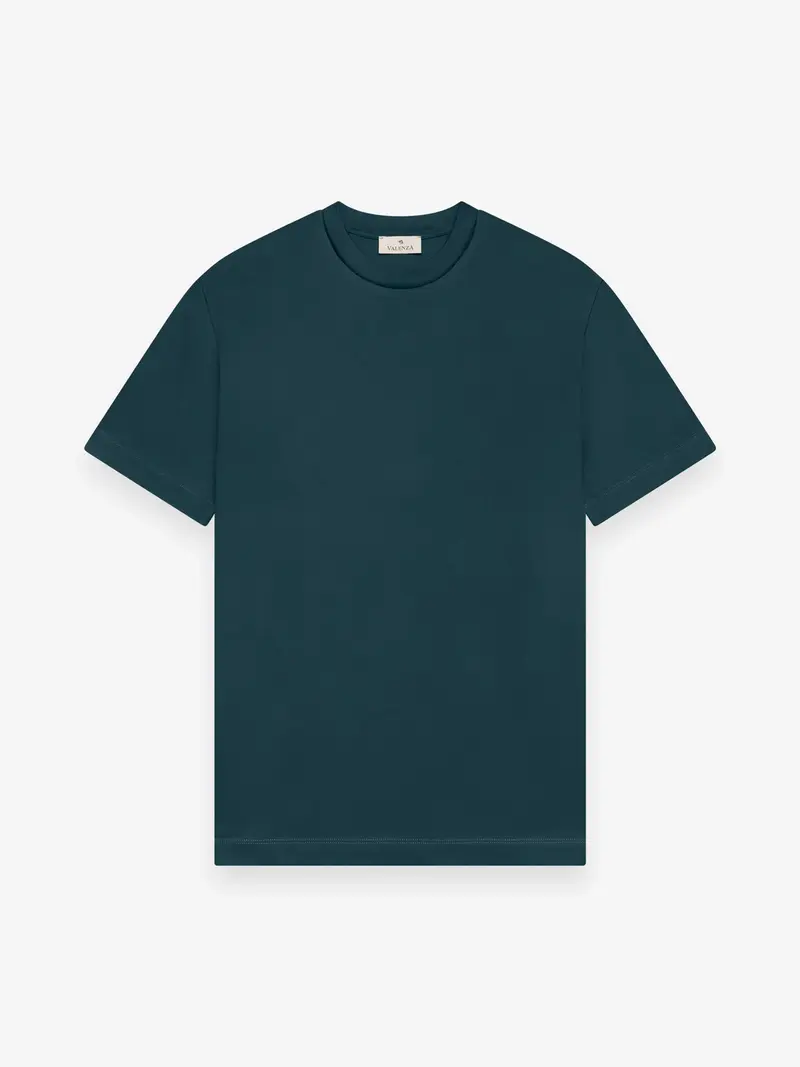 VALENZA T Shirt Interlock Supima T-shirt Firefly