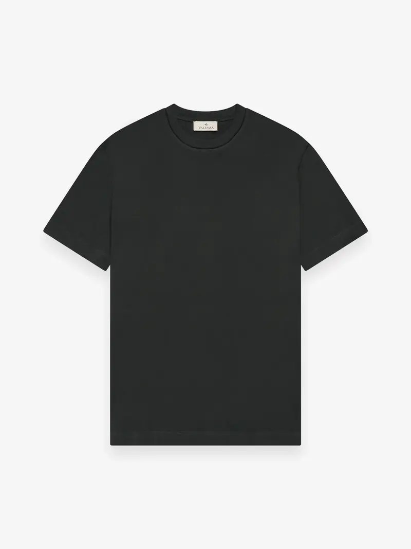 VALENZA T Shirt Interlock Supima T-shirt Forest Green