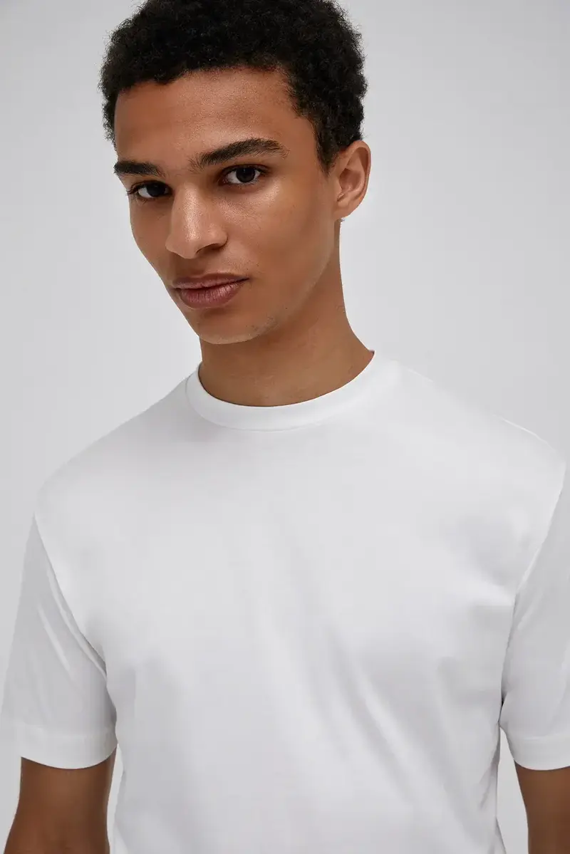 VALENZA T Shirt Supima offwhite