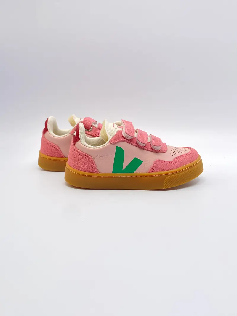 Veja small V-90 O.T. leather petale merry tag natural