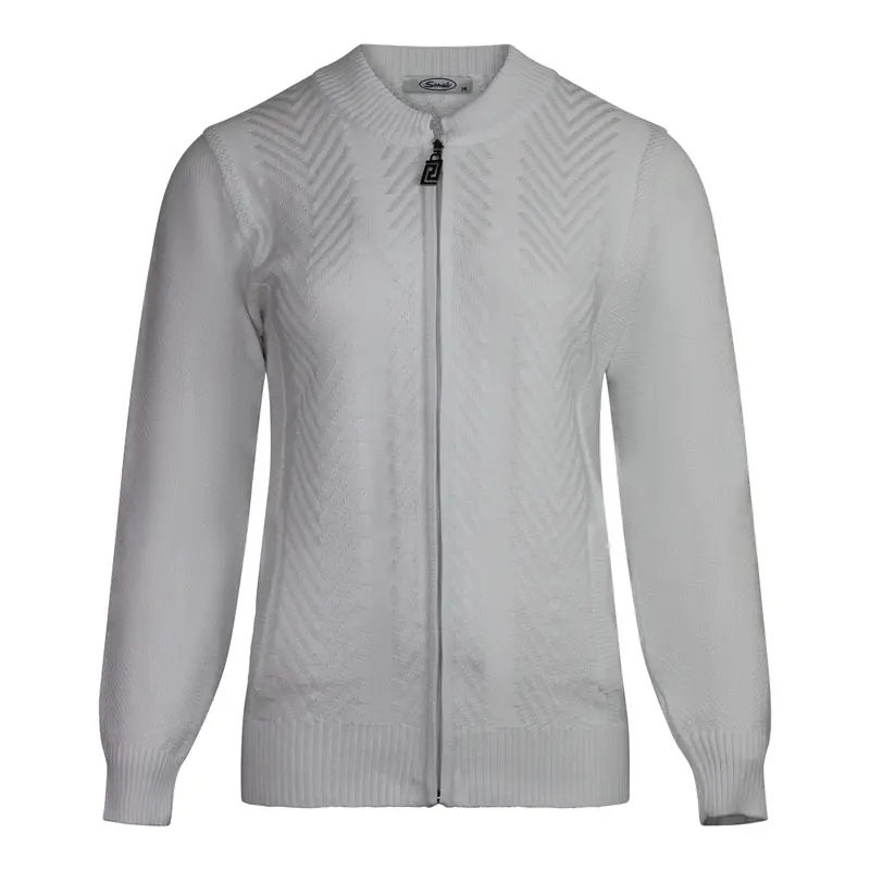 Vest Wit Uni Zigzag