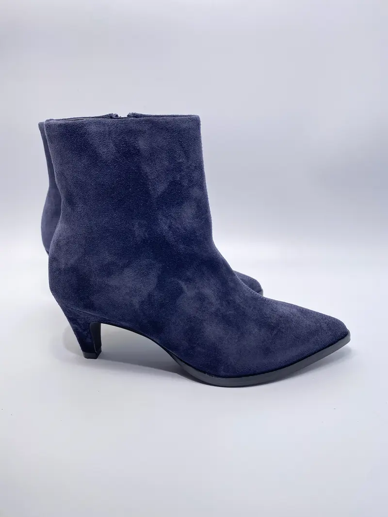 Via Vai lina kate sierra rodi donker blauwe enkellaars met hak