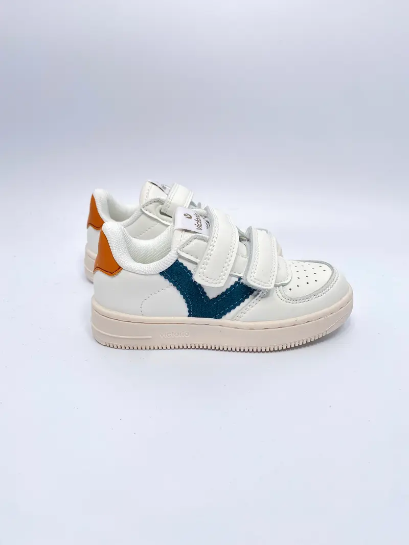 Victoria tiempo contrast sneaker green