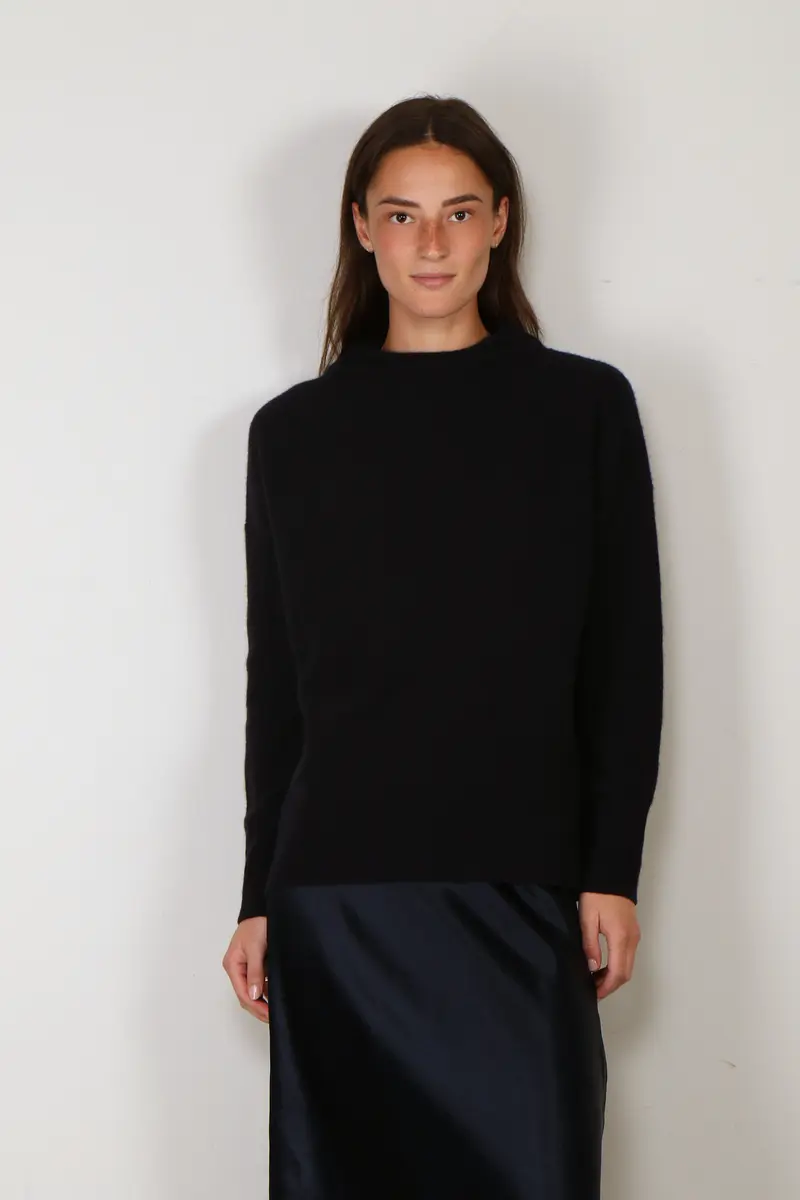 Vince - Trui - Boiled Funnel Nk Pullover - Coastal