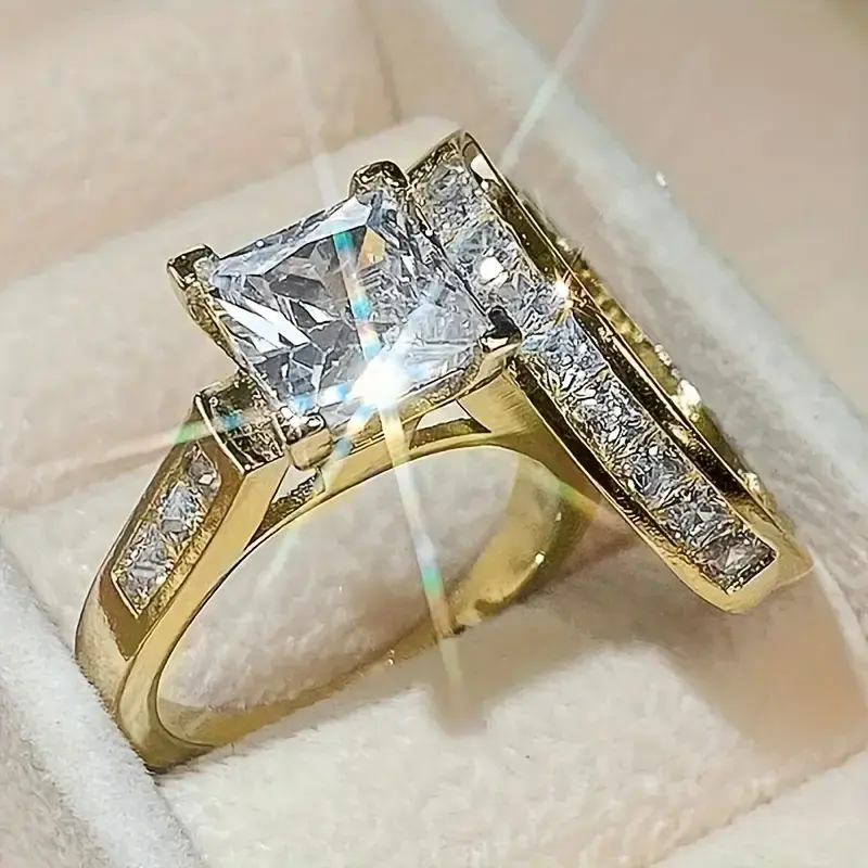 Vintage Gold Zirconia Ring Pack | Shop Nory