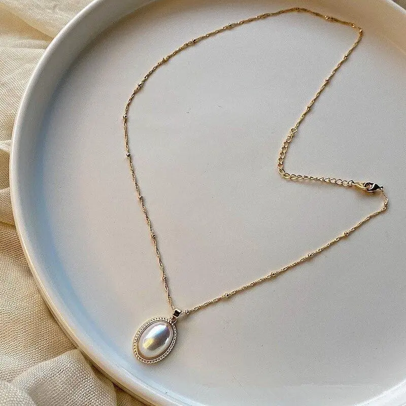 Vintage Goldene Perlenkette | Shop Nory