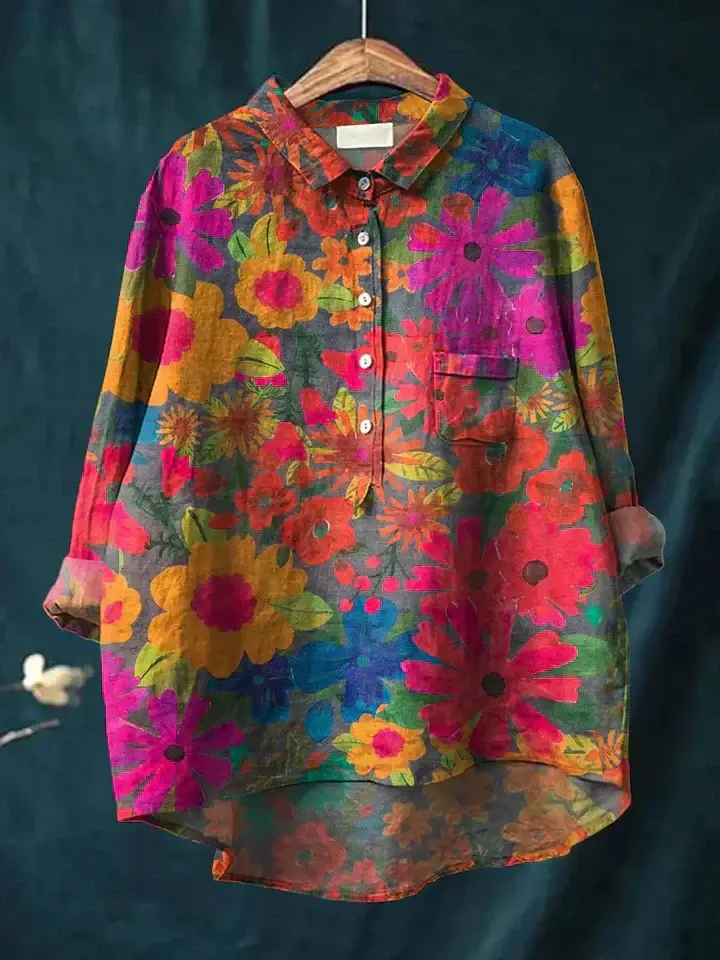 Violet™ | Plant Art Shirt
