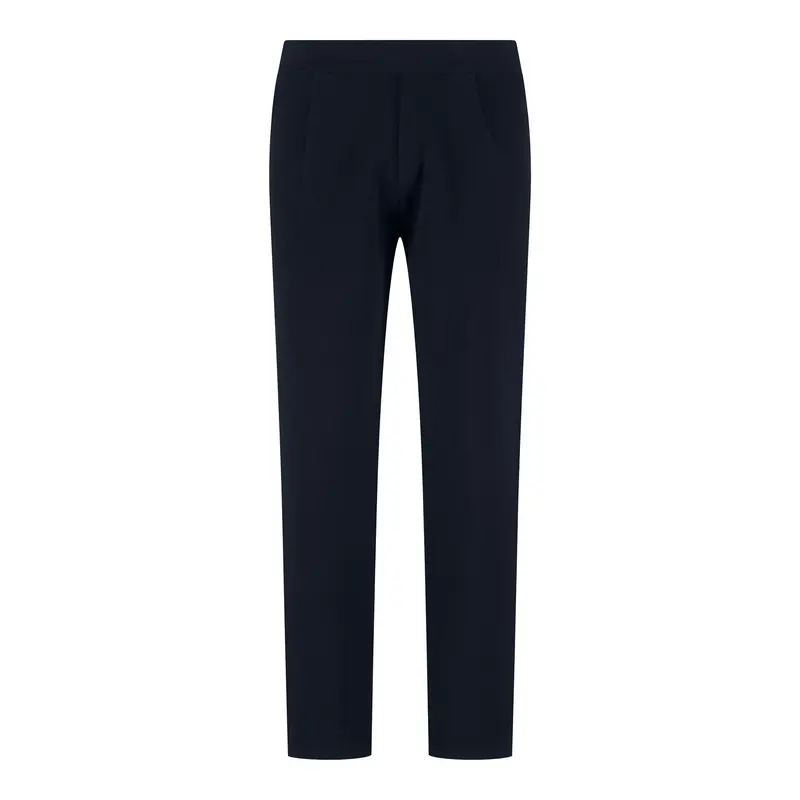 Wahts Caiden Cotton Merino Knitted Loungepants - Donkerblauw