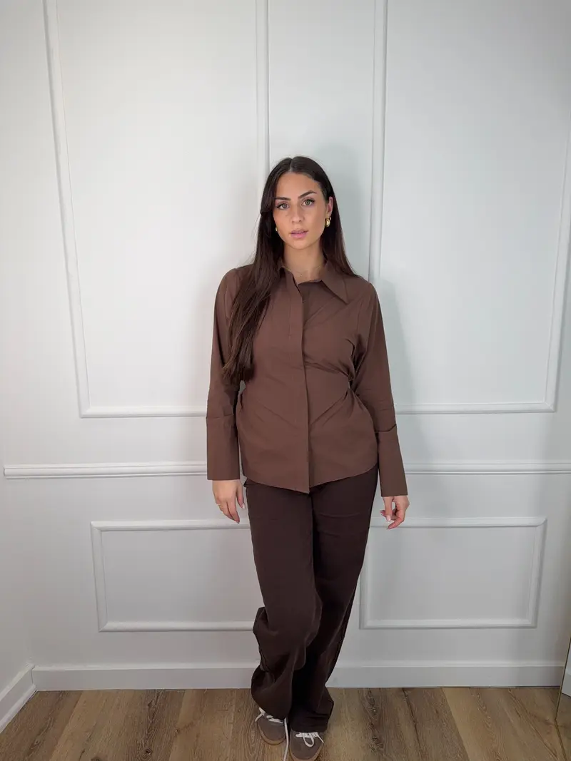 Waist Blouse Bruin