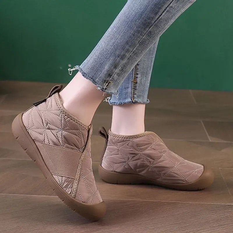 Wasserdichte rutschfeste gemütliche Winterstiefel für Damen