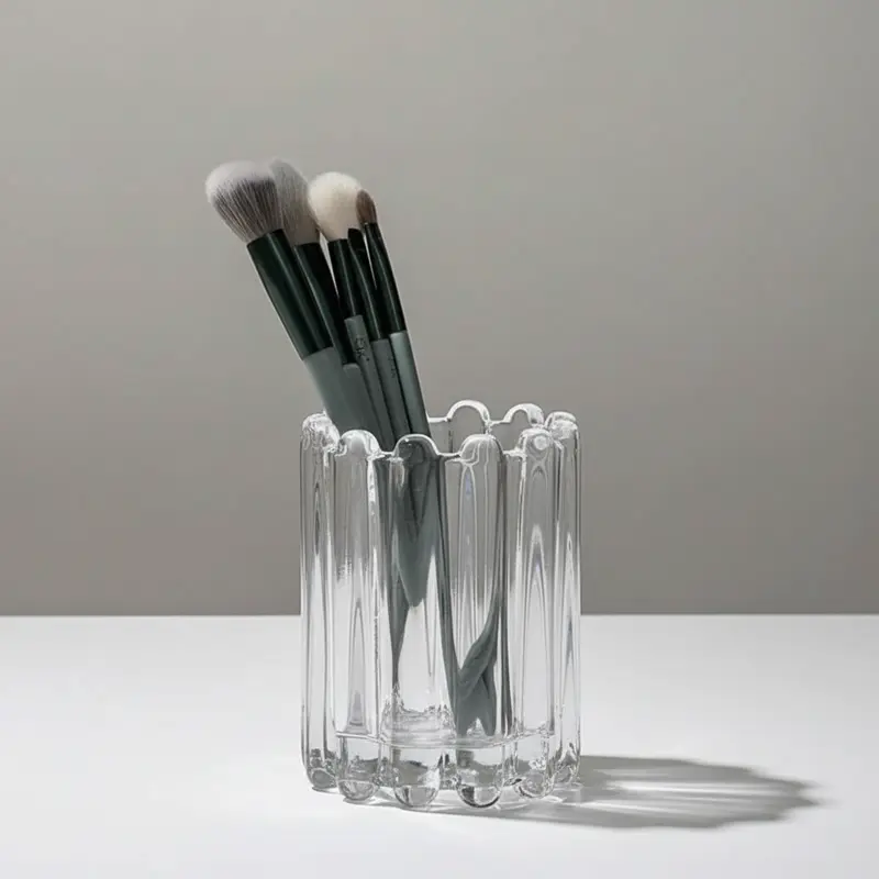 Wellenförmiger Make Up Organizer - GleamCaddy