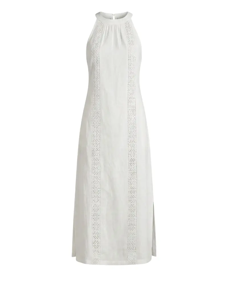 White Linen Dress