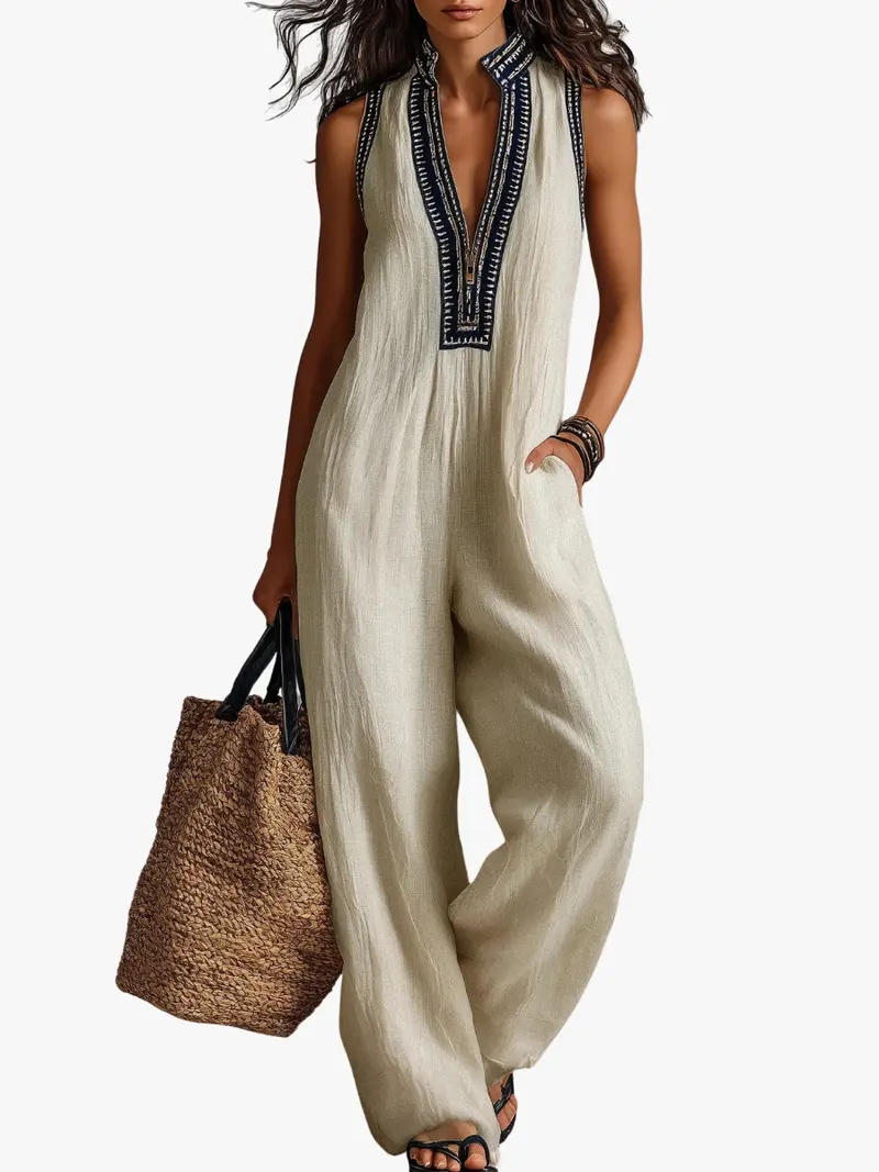 WIDE-LEG JUMPSUIT FOR WOMEN