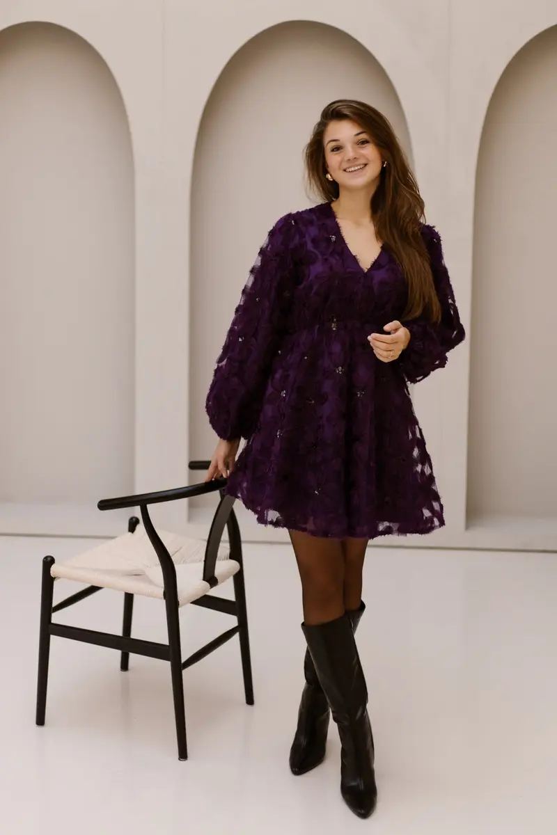 Yasfazilla dress purple