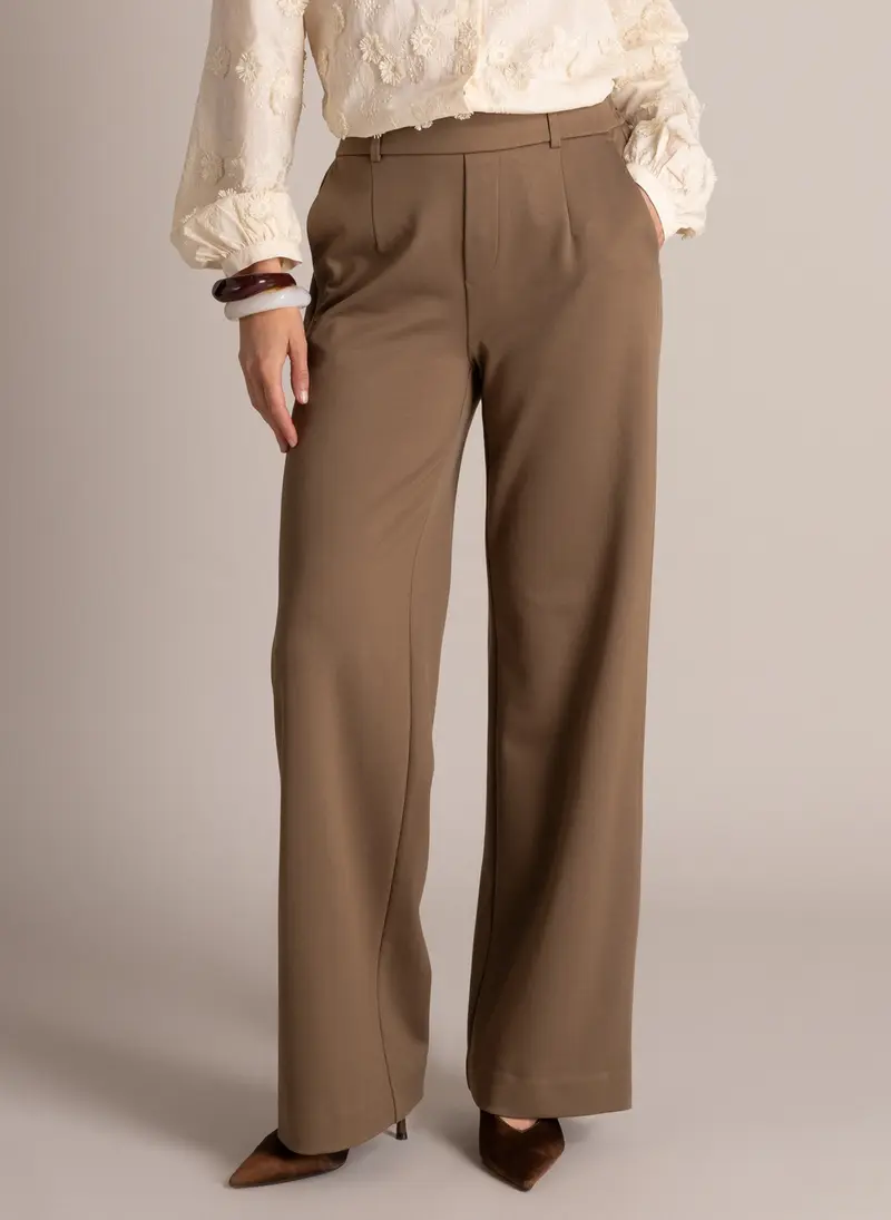 Yest broek olijf groen model Silja grey olive lengte 30 6482