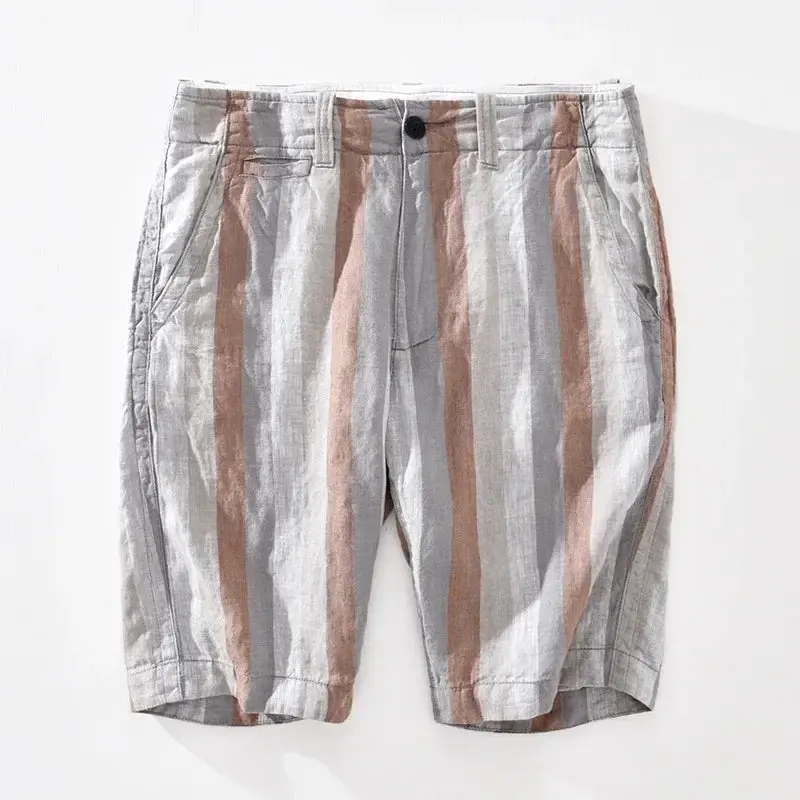 Zacharias | Leinen Shorts Kordelzug