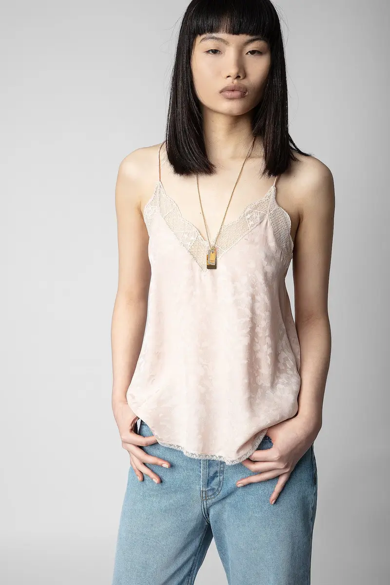 ZADIG & VOLTAIRE Top CHRISTY JAC LEO 657