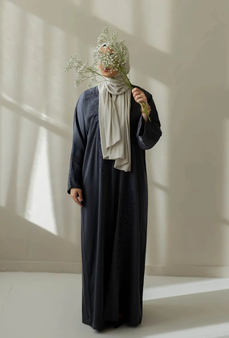 ZARIA ABAYA - IRON GREY