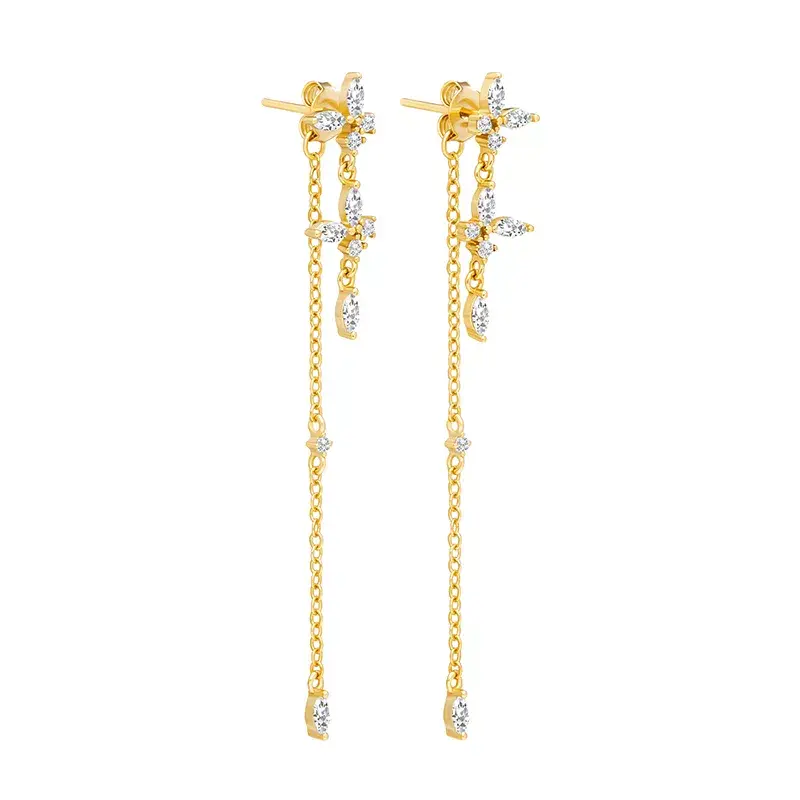 Zeitlose Tropfen-Ohrringe - Elodie | Shop Nory