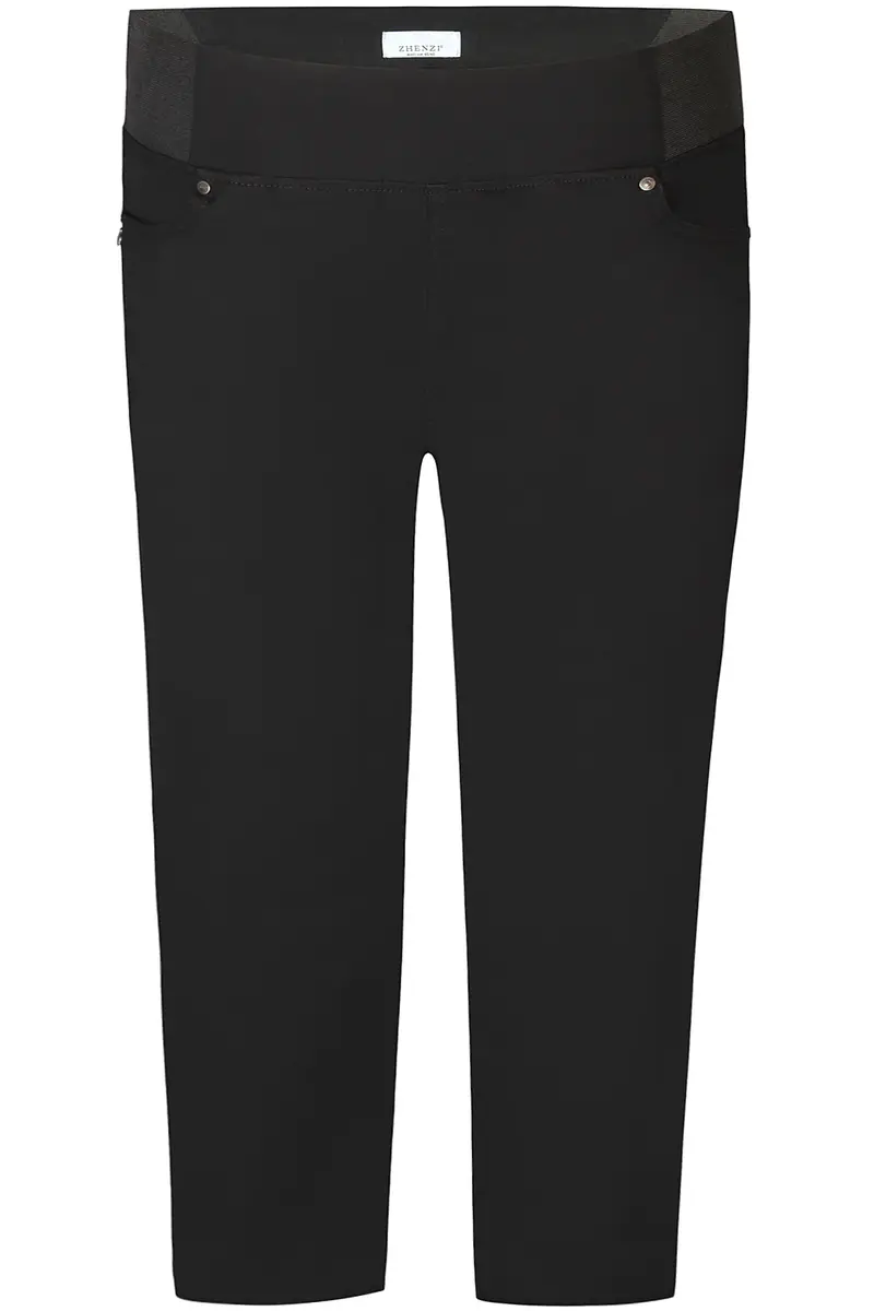 Zhenzi broek zwart model Groove legging fit high waist